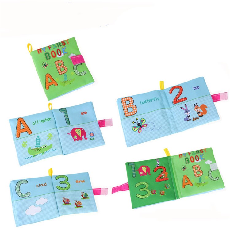 COOLPLAY Soft Baby Intelligence Development Picture Cognize Book Early Education Toy-2