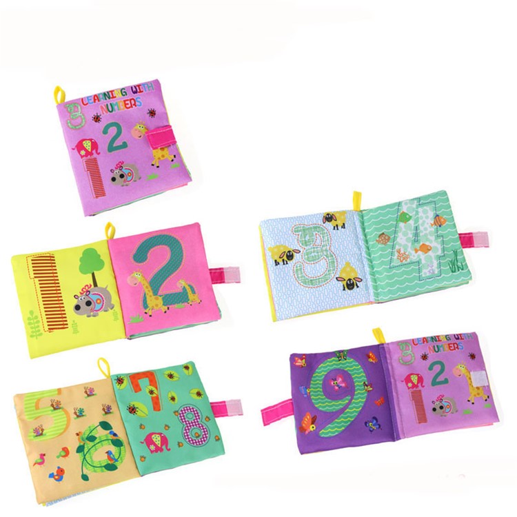 COOLPLAY Soft Baby Intelligence Development Picture Cognize Book Early Education Toy-3