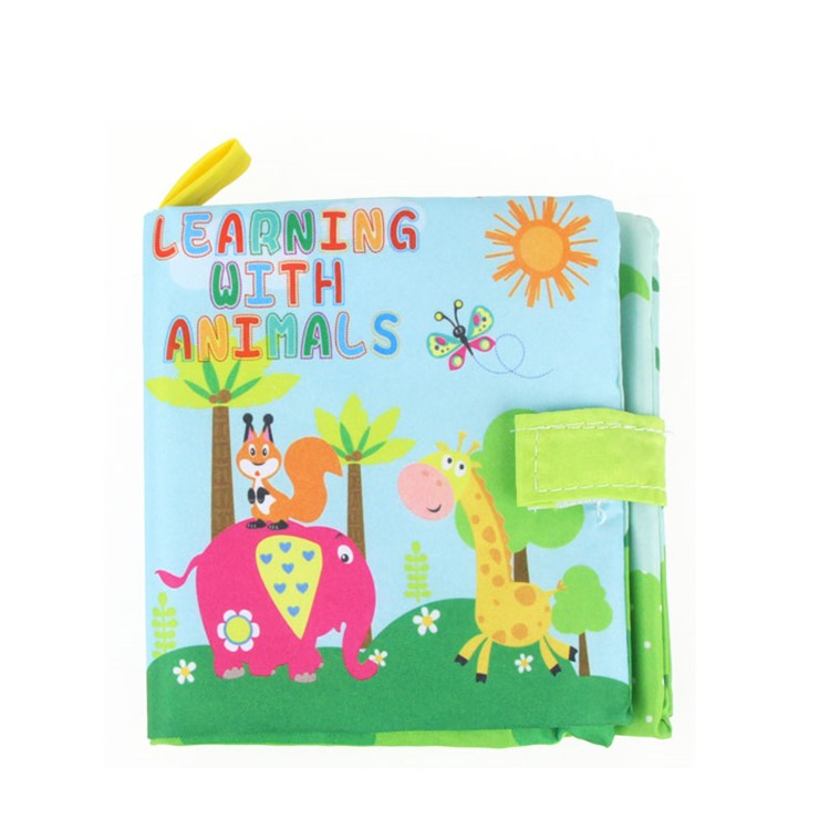 COOLPLAY Soft Baby Intelligence Development Picture Cognize Book Early Education Toy-8