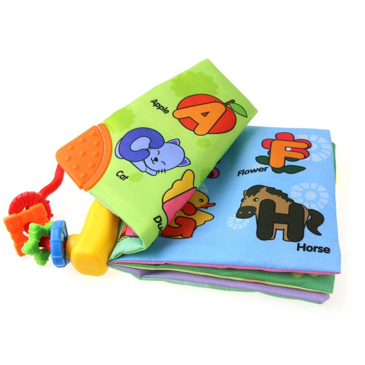 COOLPLAY Baby Intelligence Development English Letters Animals Learn Picture Cognize Book-1