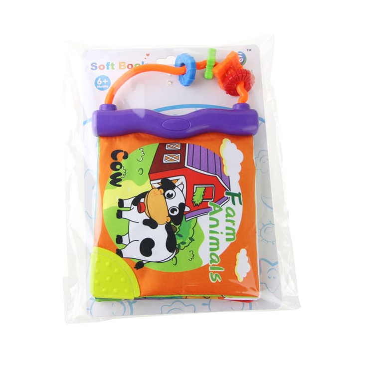 COOLPLAY Baby Intelligence Development English Letters Animals Learn Picture Cognize Book-4