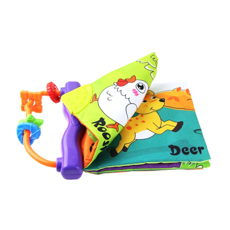 COOLPLAY Baby Intelligence Development English Letters Animals Learn Picture Cognize Book-5