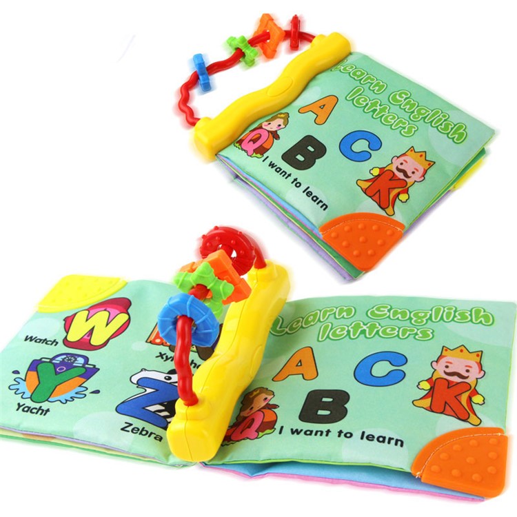 COOLPLAY Baby Intelligence Development English Letters Animals Learn Picture Cognize Book-8