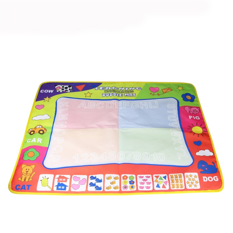 COOLPLAY Cartoon Pattern 80 x 60cm 4 Color Children Water Drawing Mat Board & Magic Pen-1