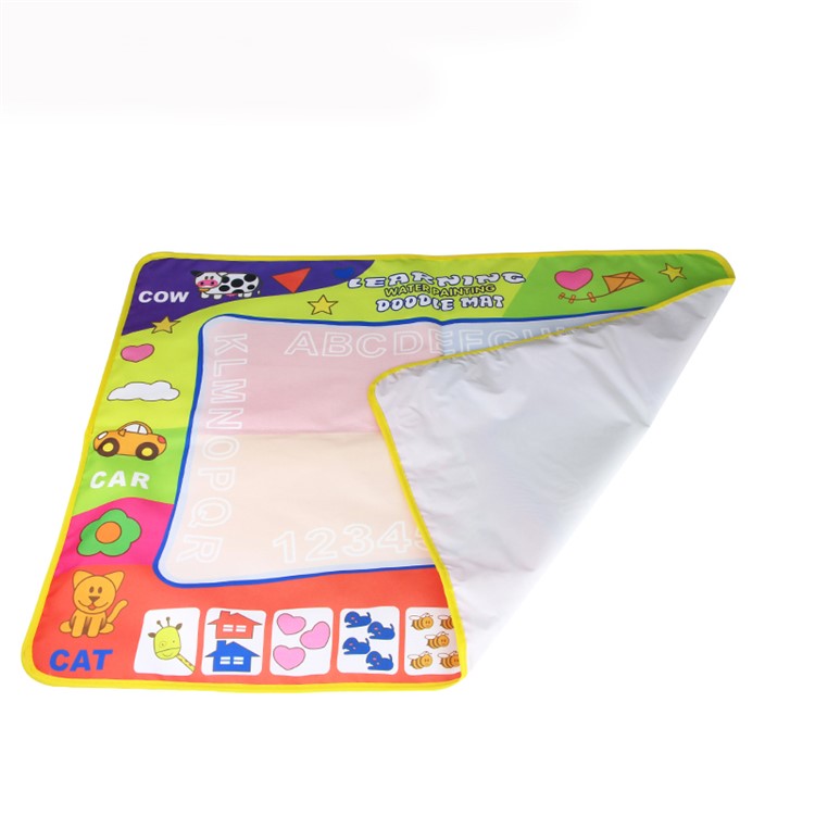 COOLPLAY Cartoon Pattern 80 x 60cm 4 Color Children Water Drawing Mat Board & Magic Pen-3