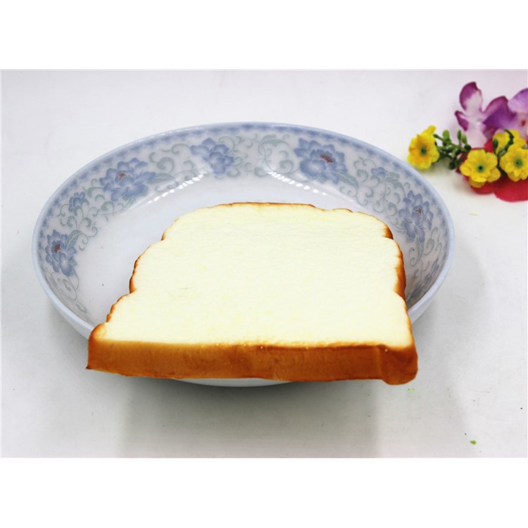 PU Stress Relief Soft Toast Reduced Pressure Squishy Toy-4