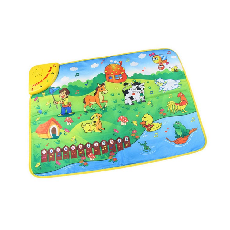 COOLPLAY Learning Playmat with Musical Animal Sounds Numbers Musical Rhythm Touch Toy-3