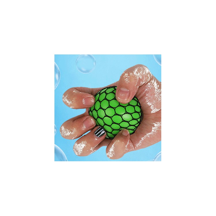 Stress Relief Squeezing Soft Rubber Vent Grape Ball Hand Toy - Red-5