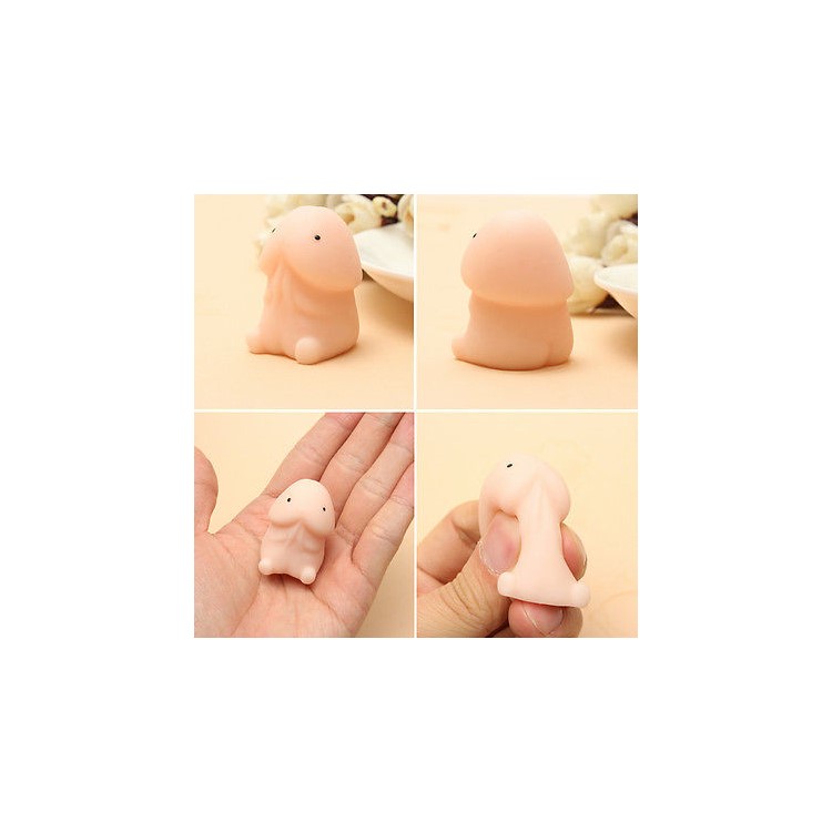 Silicone Soft Mochi Dingding Squishy Toy Hand Squeeze Relieve Stress Fidget Toy-2