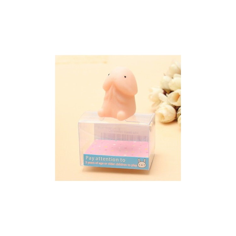 Silicone Soft Mochi Dingding Squishy Toy Hand Squeeze Relieve Stress Fidget Toy-4