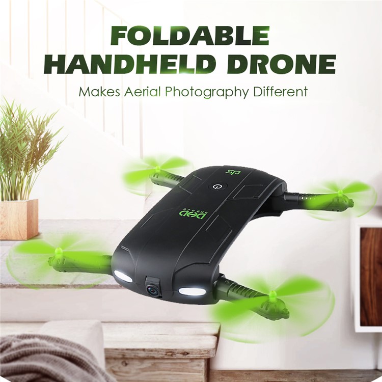 DHD D5 Foldable Handheld RC Drone RC Helicopter FPV Quadcopter Mini