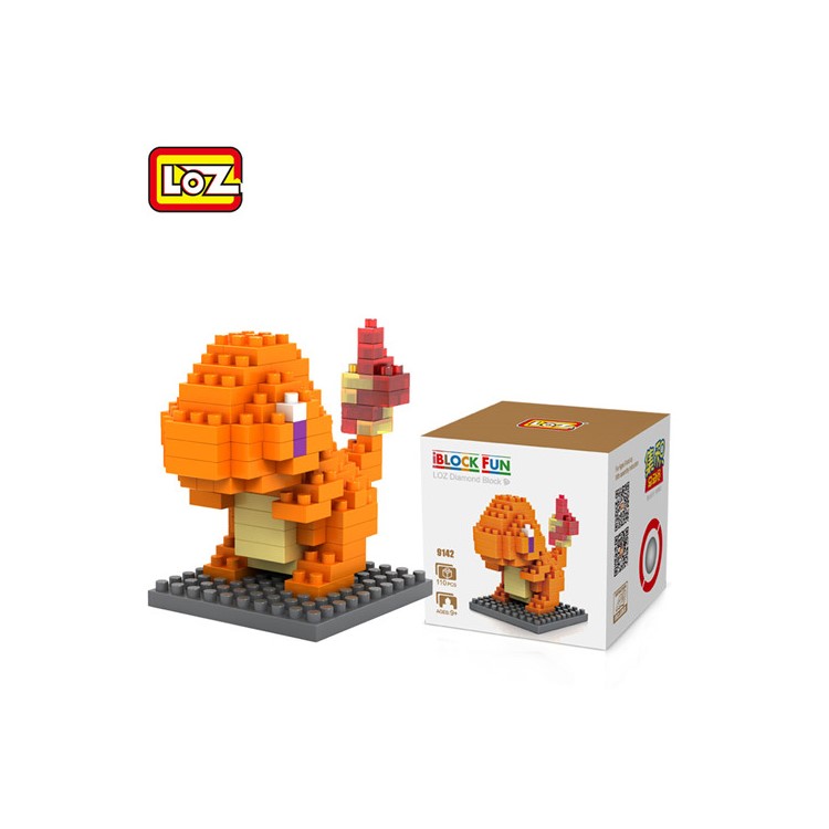 Little Dinosaur Anime Figure 110Pcs Micro Building Blocks Toy-3