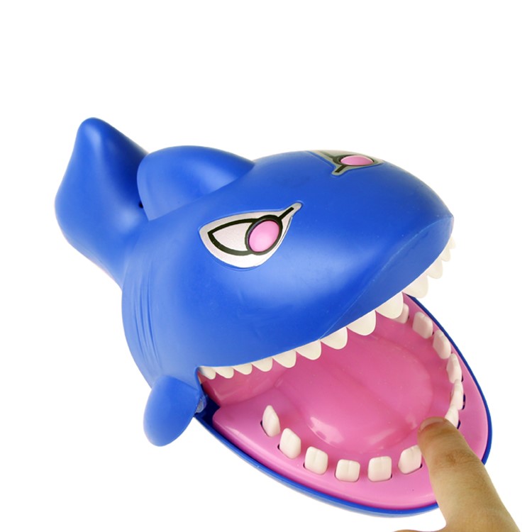 Bite Finger Prank Toy Interactive Board Game Tricky Toy for Adults and Kids - Shark-2