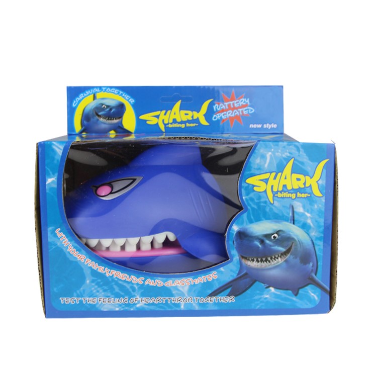 Bite Finger Prank Toy Interactive Board Game Tricky Toy for Adults and Kids - Shark-5