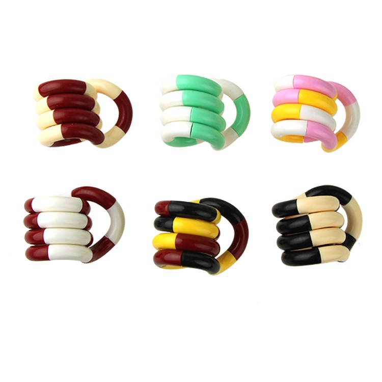 COOLPLAY 3 Pcs/Set Practical Decompression Adult Kids Plastic Multi Color Toy-2