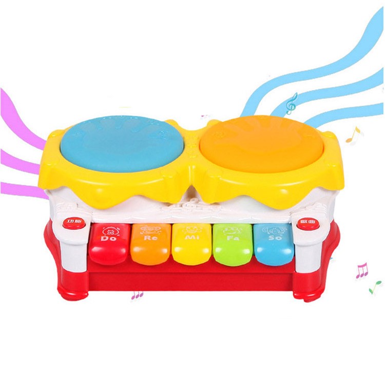 COOLPLAY Flash Electronic Organ Drum Educational Toy for Children-1
