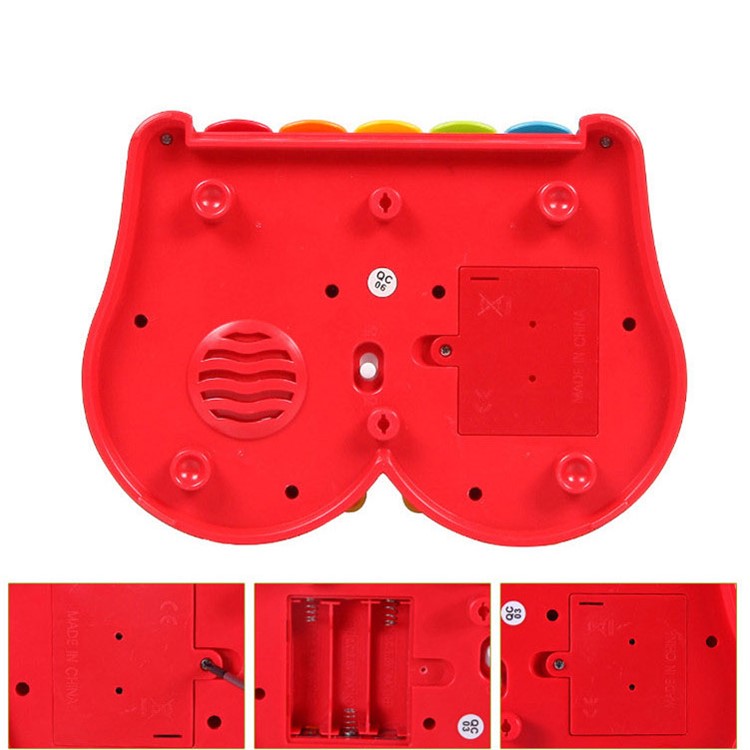 COOLPLAY Flash Electronic Organ Drum Educational Toy for Children-4