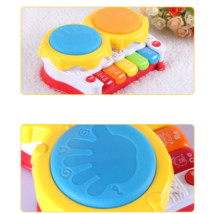 COOLPLAY Flash Electronic Organ Drum Educational Toy for Children-5