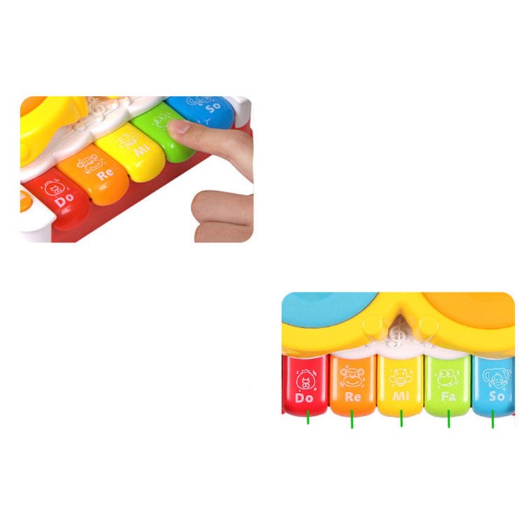COOLPLAY Flash Electronic Organ Drum Educational Toy for Children-8