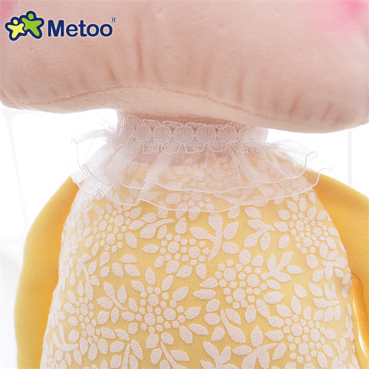 13 inches Fantasy Angela Rabbit Dolls Cartoon Animal Stuffed Babies Plush Doll - Yellow-6