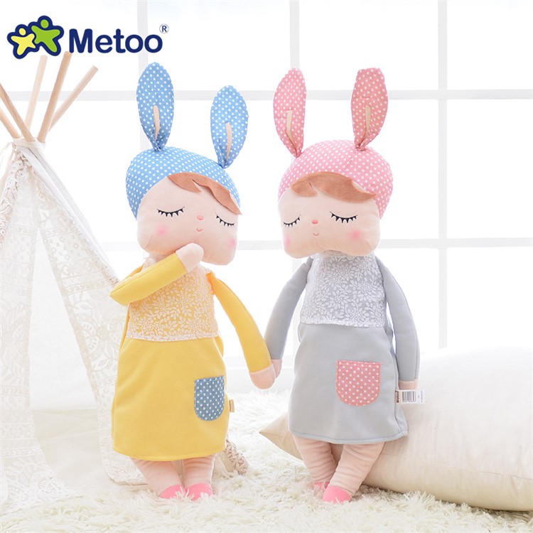 13 inches Fantasy Angela Rabbit Dolls Cartoon Animal Stuffed Babies Plush Doll - Yellow-7