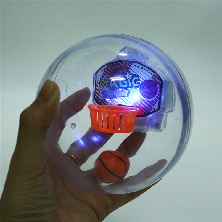 Decompression Handheld Light Music Basketball Reduce Pressure Toy-5