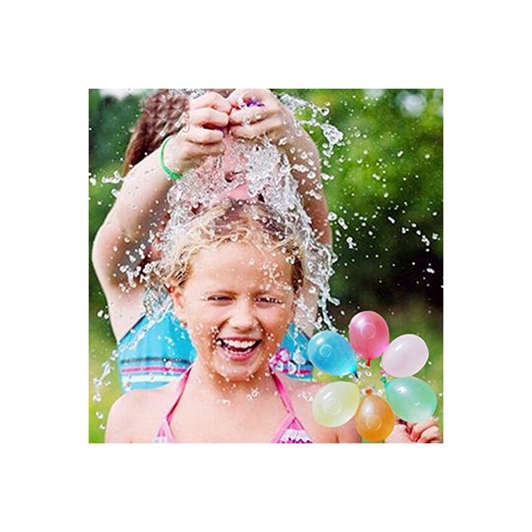 296Pcs/Set Bunch O Balloons Instant Water Balloons Magic Water Balloons - Multi-color-2