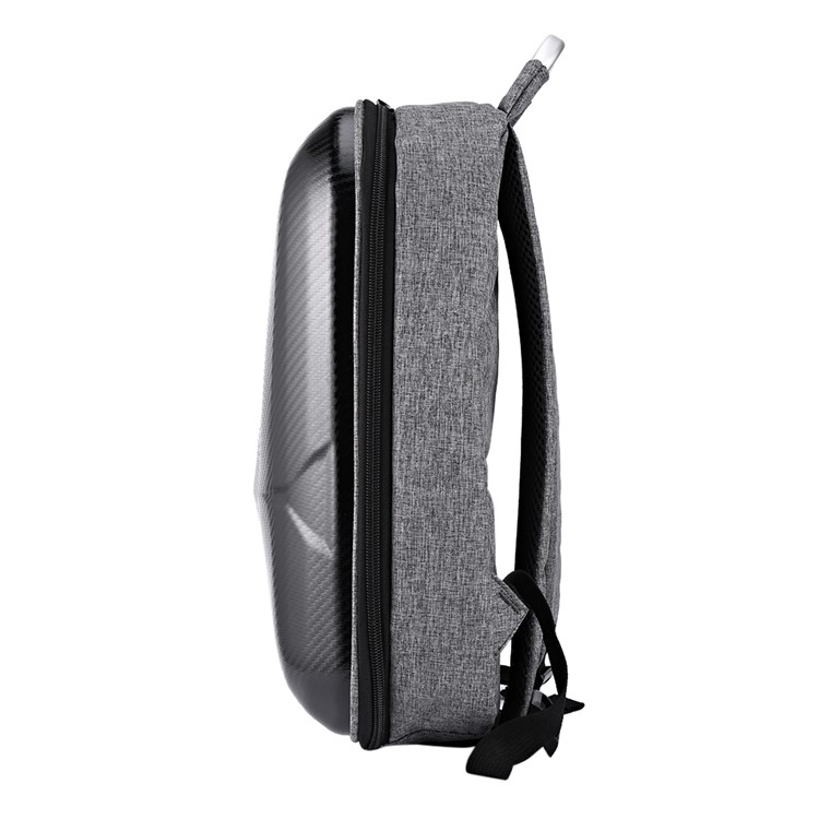 For DJI Mavic Pro MINI Hard Polished PC Shell Carrying Backpack Bag Case Waterproof Anti-Shock Box Bag EVA Interior - Black-7