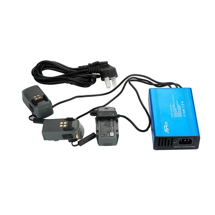 JUNESTAR JSR-1773 2 USB Ports Rapid Battery Charger Hub for DJI Spark Quadcopter and Phones - US Plug-16