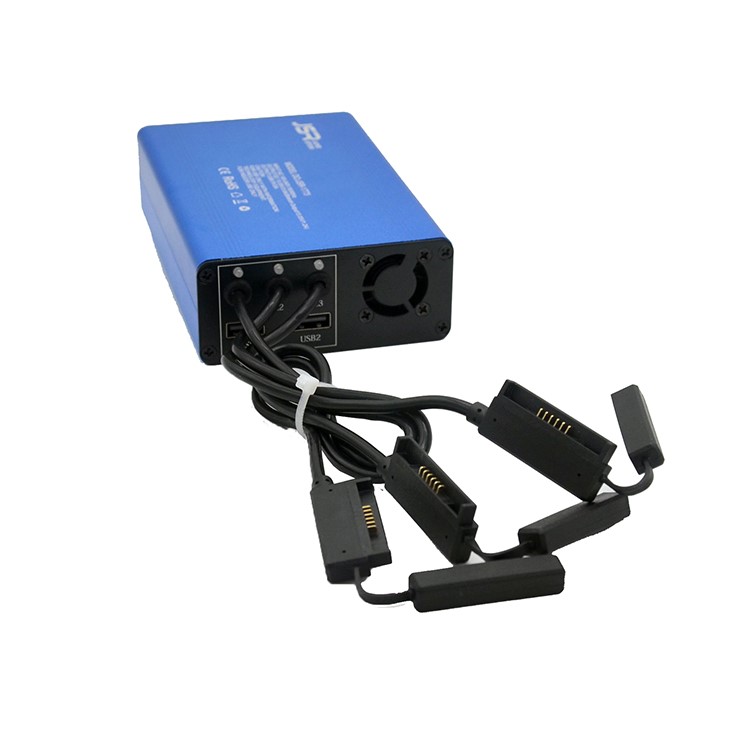 JUNESTAR JSR-1773 2 USB Ports Rapid Battery Charger Hub for DJI Spark Quadcopter and Phones - US Plug-9