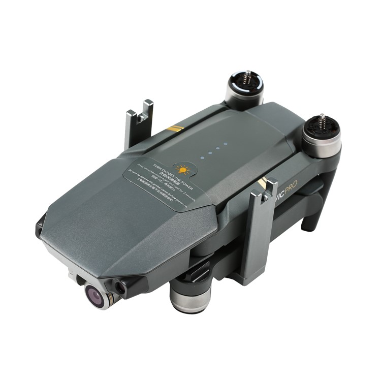 Cinema Tray Metal Dual Handheld Gimbal Camera Stabilizer Bracket Kit for DJI Mavic Pro - Grey-11