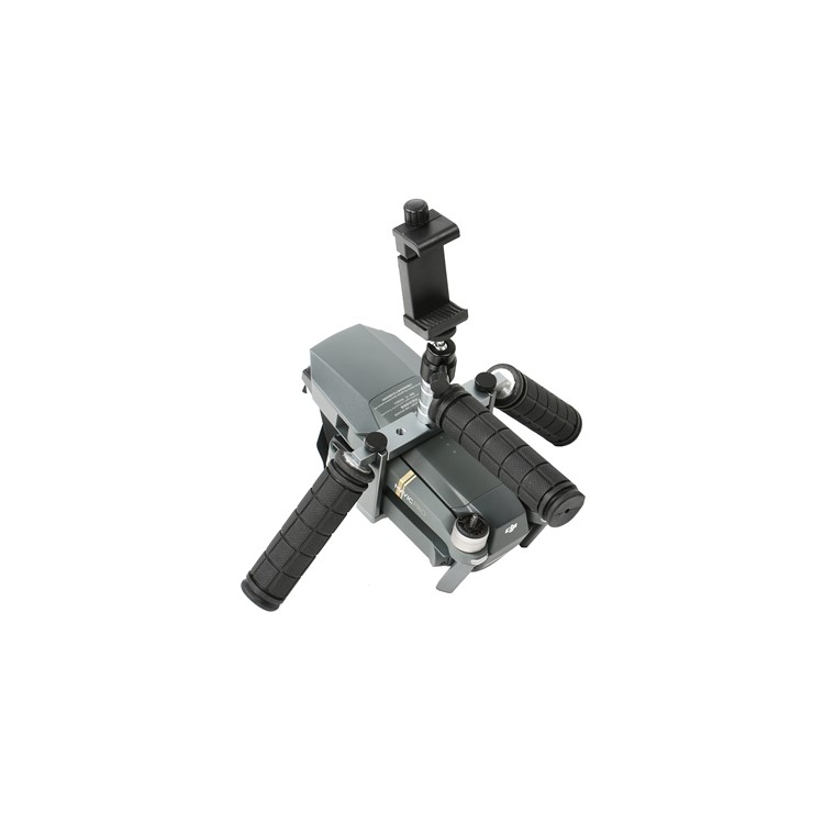 Cinema Tray Metal Dual Handheld Gimbal Camera Stabilizer Bracket Kit for DJI Mavic Pro - Grey-26