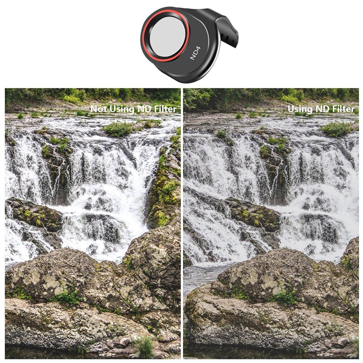 D61 ND4 Drone Fans Camera Lens CPL Filter for DJI Spark Gimbal Drone Camera - Gold-6