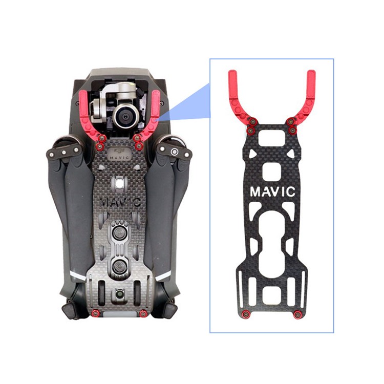 3K Kohlefaser Gimbal Schützende Bord Kardanisch Schutz Für DJI Mavic Pro-2