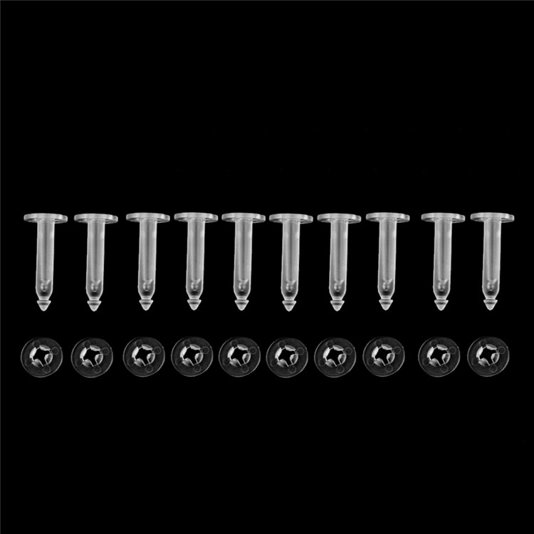 10 Teile / Los Anti-drop Klar Pins Schnallen Montieren Gimbal Für DJI ZENMUSE H3-3D H4-3D - Transparent-1