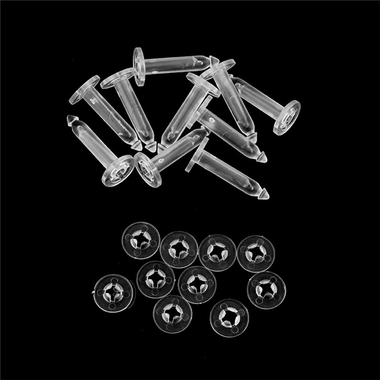10 Teile / Los Anti-drop Klar Pins Schnallen Montieren Gimbal Für DJI ZENMUSE H3-3D H4-3D - Transparent-3