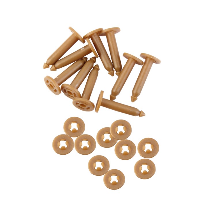 10 Pcs / Lot Anti-chute Clous Épingles Boucles Mont Cardan Pour DJI ZENMUSE H3-3D H4-3D - Couleur Or-3