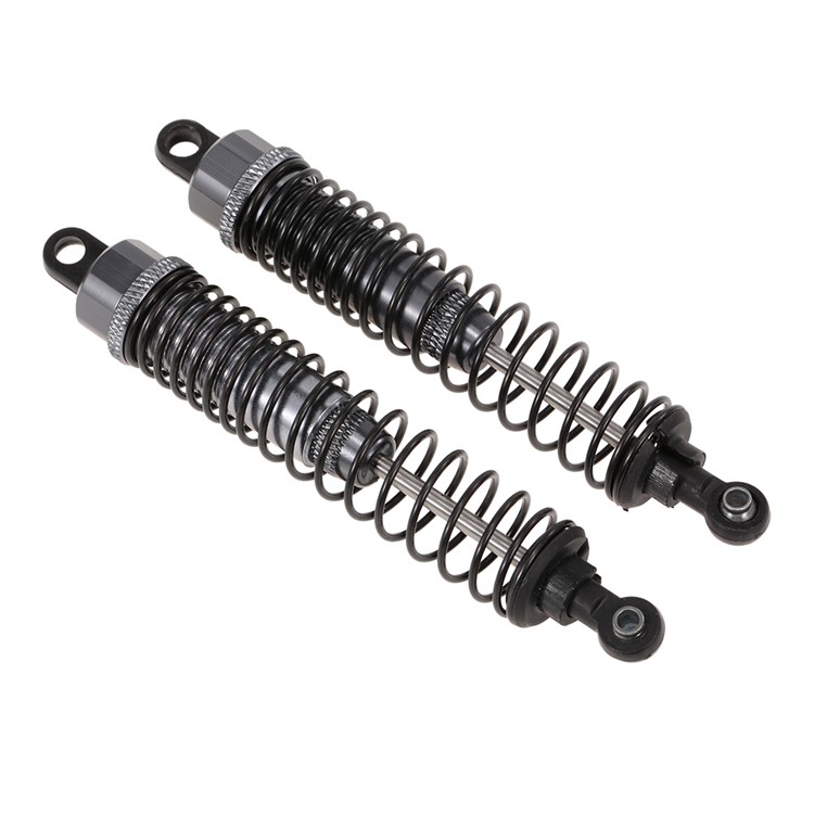 1 Pair Silver 1:10 100mm Wear-resistant Anti-rust Shock Absorber-4