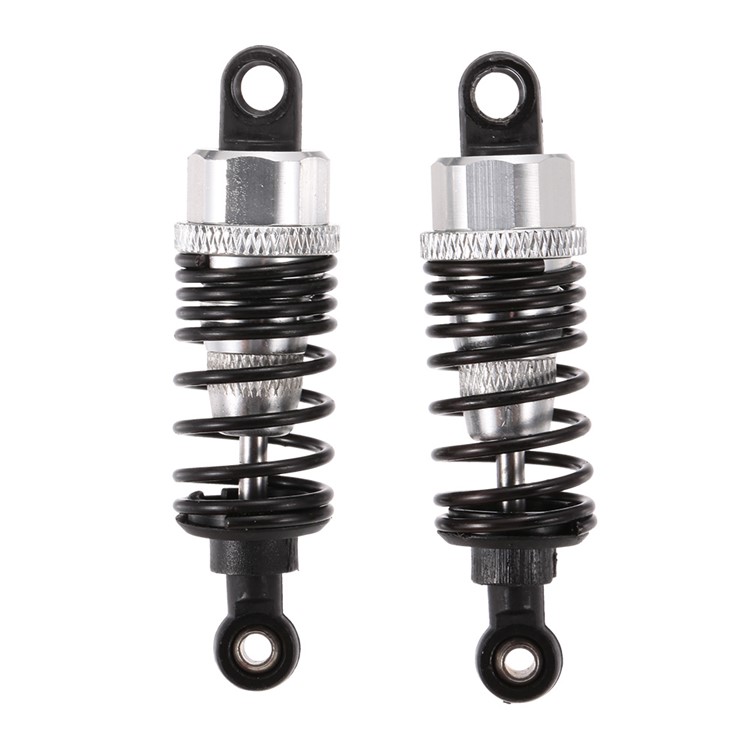 1 Pair 60mm 1:10 Silver Shock Absorber for Flat RC Racing Car-6