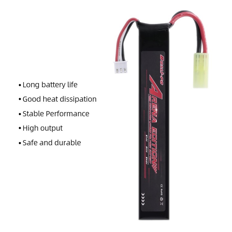 BosLi-Po 7.4V1200mAh Li-po Battery-5