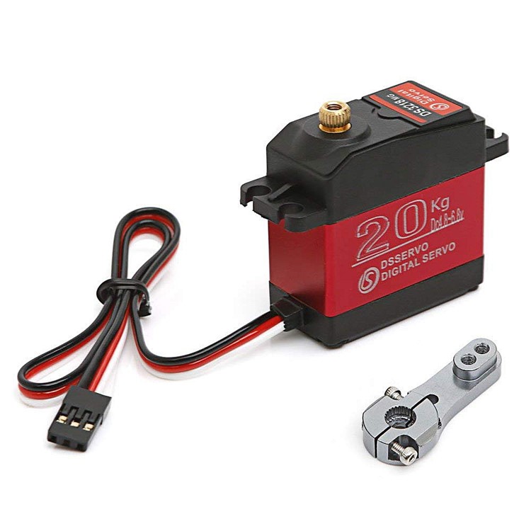 DSSERVO DS3218MG 20kg Metal Gear Digital Steering Servo for RC Cars-2