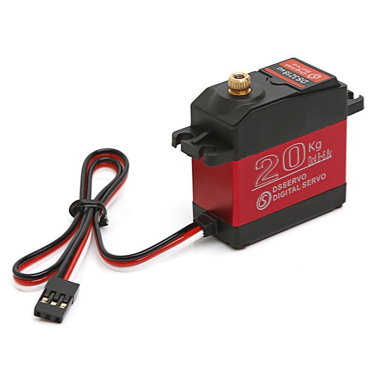 DSSERVO DS3218MG 20kg Metal Gear Digital Steering Servo for RC Cars-3