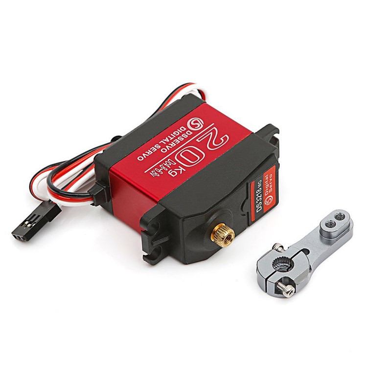 DSSERVO DS3218MG 20kg Metal Gear Digital Steering Servo for RC Cars-4