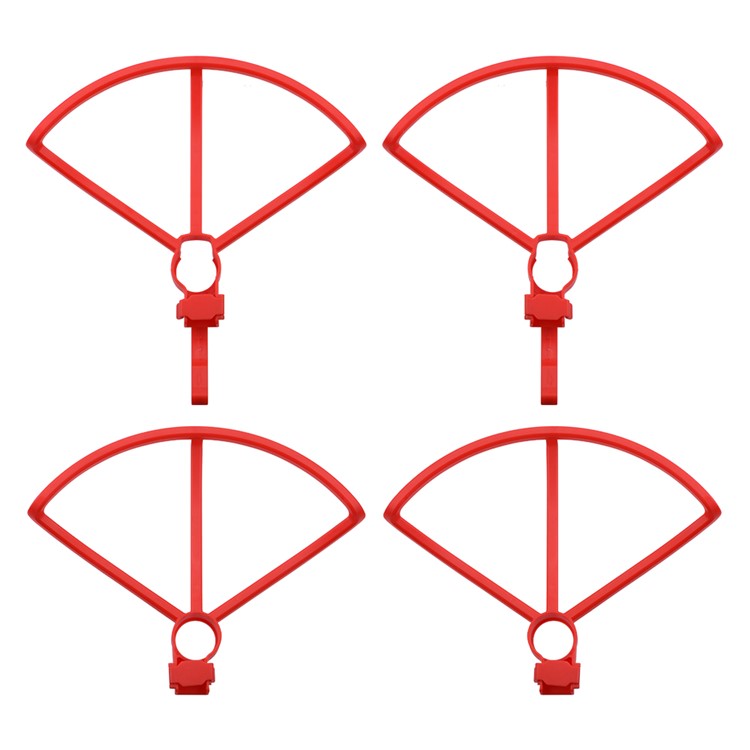 Patas Del Tren De 4pcs / Set Protector De Hélice + Aterrizaje Extensión Para HUBSAN Zino H117S - Rojo-9