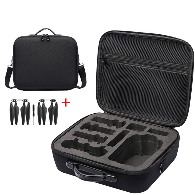 Shoulder Bag Storage Bag with 2 Pairs Propellers for Hubsan Zino H117S RC Quadcopter Drone-1