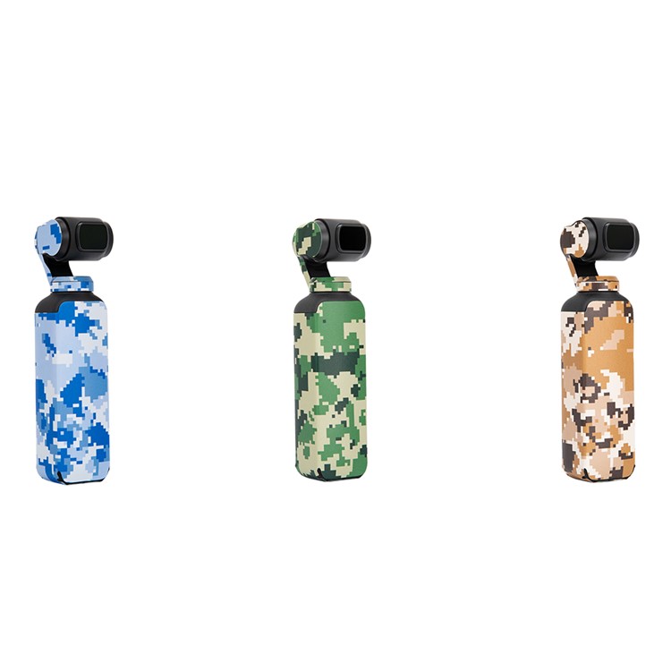 PGYTECH 3Pcs P-18C-009 Protective Decal Skin Sticker for DJI OSMO Pocket Camera (Camouflage Set)-1