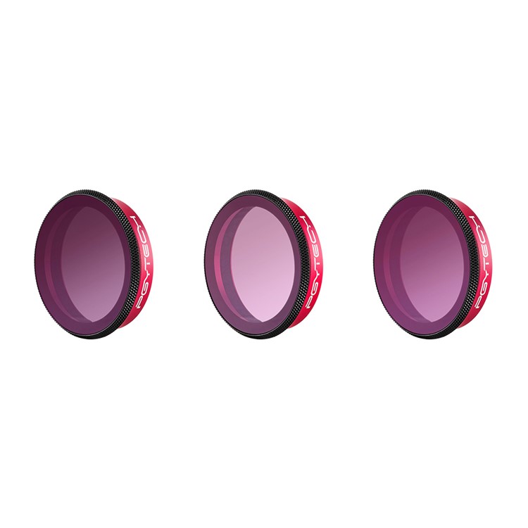PGYTECH Filtre ND-PL ND8-GR ND16-4 ND32-8 Gradient Professionnel Fixé Pour Appareil D'action DJI OSMO-2