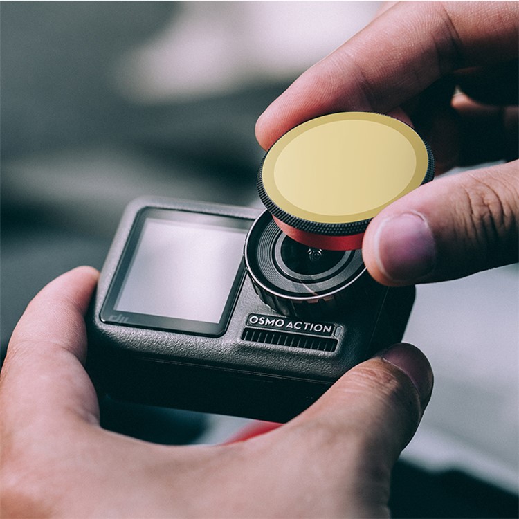 PGYTECH Filtre ND-PL ND8-GR ND16-4 ND32-8 Gradient Professionnel Fixé Pour Appareil D'action DJI OSMO-5