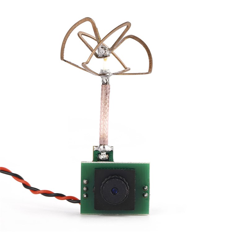 OCDAY Mini 5.8Ghz 48CH 25mW FPV Transmitter 700TVL 1/3 CMOS Micro FPV Camera with Clover Antenna-6