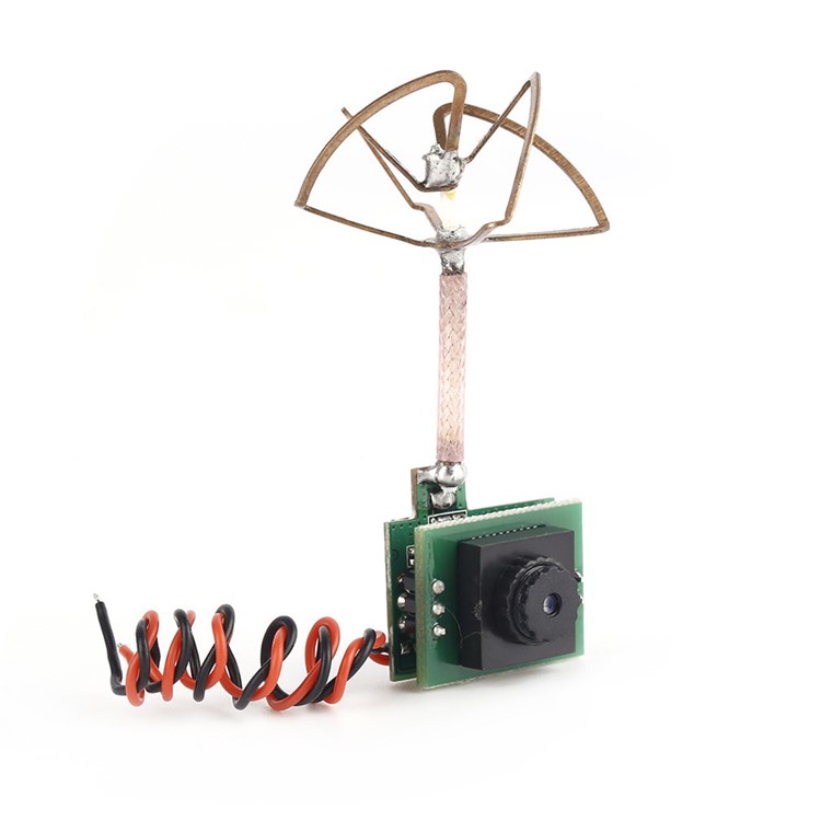 OCDAY Mini 5.8Ghz 48CH 25mW FPV Transmitter 700TVL 1/3 CMOS Micro FPV Camera with Clover Antenna-7